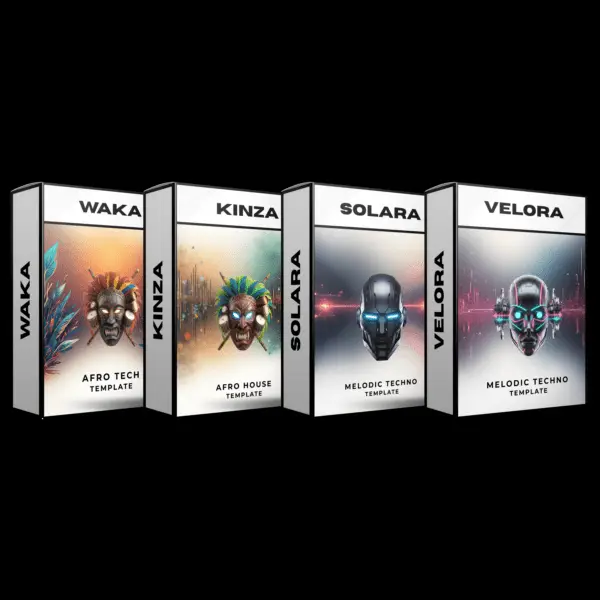 templaaaa afro house & melodic techno template bundle