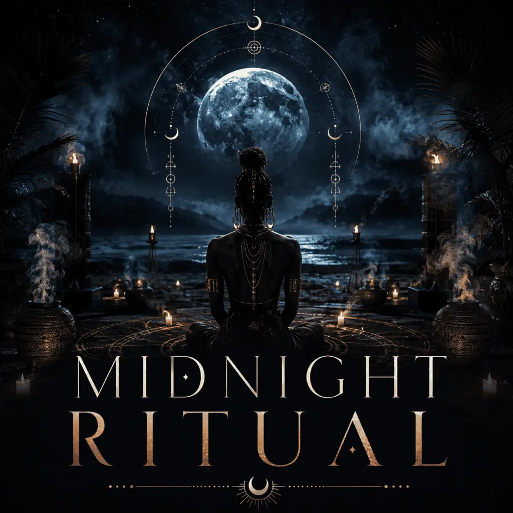 Midnight Ritual Afro House ghost production artwork