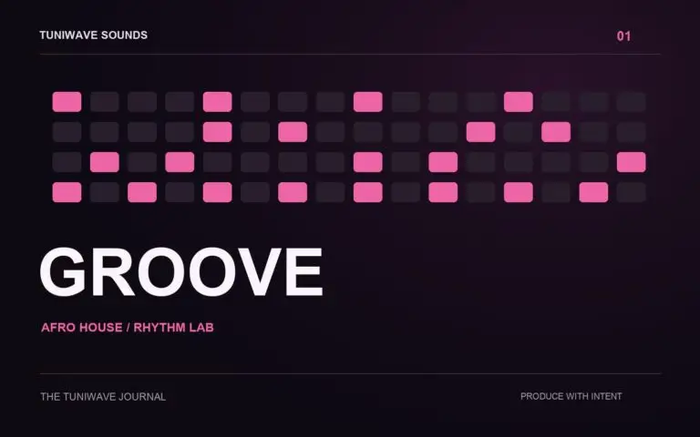 Afro House groove production guide cover